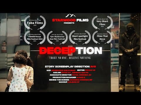 DECEPTION - A Cinematic Thriller Short Film 4K | Starwood Films