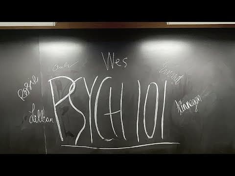 PSYCH 101 (IU Film Camp Short Film)