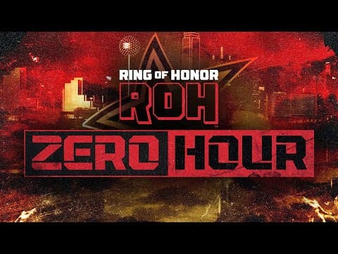 ZERO HOUR: Ring of Honor Final Battle Pre Show