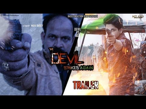 The Devil Strikes Again | Vfx Short Film | Trailer | India | Guna | Mahi Dubey MD Arts