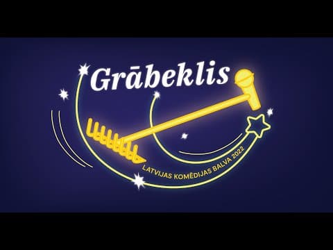 Latvijas komēdijas balva GRĀBEKLIS 2022 | Treileris