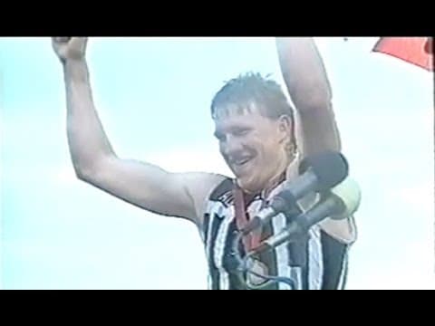 Nathan Buckley "Bucks" - 1999 AFL Australian Football Video