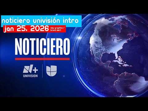 Noticiero Univisión Intro | Jan 26, 2026