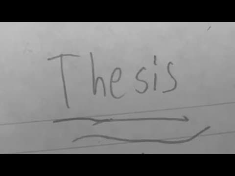 The Thesis
