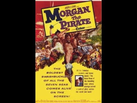 MORGAN THE PIRATE trailer, STEVE REEVES. 1961.