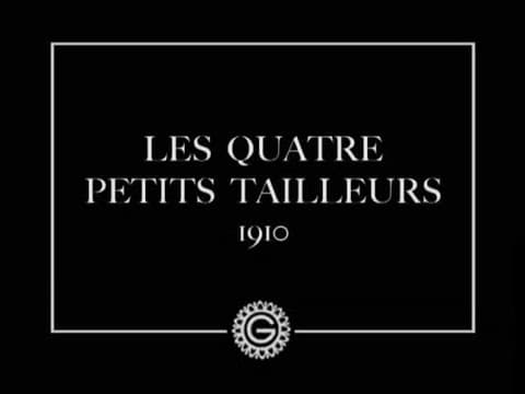 Четверо маленьких кравців / Les quatre petits tailleurs (Emile Cohl, 1910)