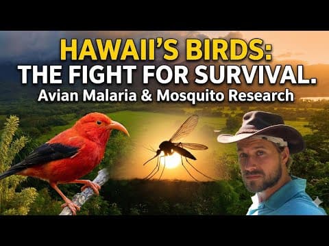 Hawaii's Forest Birds: Avian Malaria and Mosquito Research (Documentary)