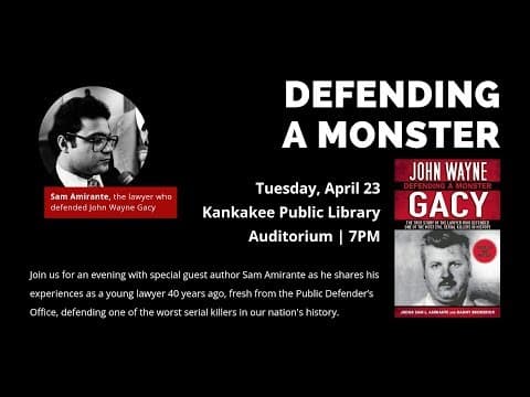 Defending a Monster - John Wayne Gacy's lawyer Sam Amirante