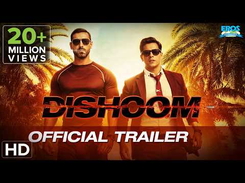 Dishoom Official Trailer | John Abraham, Varun Dhawan, Jacqueline Fernandez