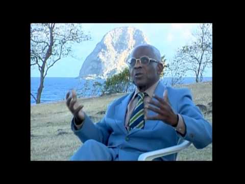 Césaire au Mémorial de l'Anse Cafard