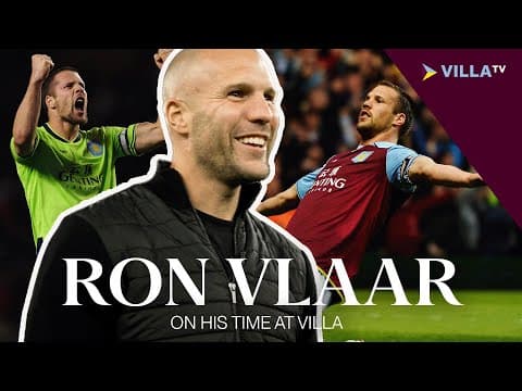 RON VLAAR | "I'm really proud to be a small part of this Club's history"