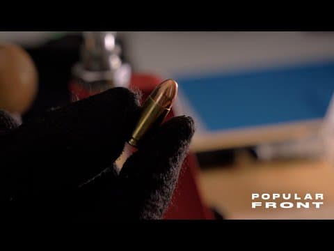 Homemade Ammunition for 3D-printed Guns // Popular Front