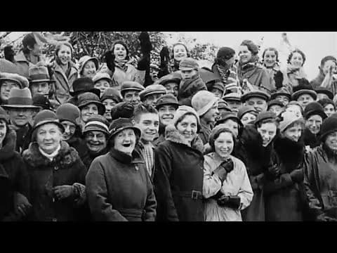 Prince George's Visit to Scunthorpe (1933) | Britain on Film