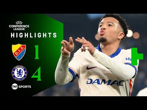 Djurgården 1-4 Chelsea - Conference League