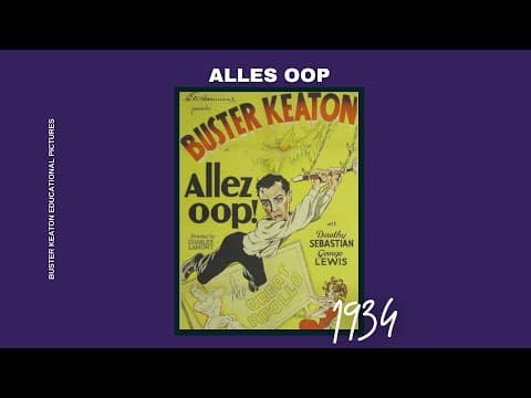 Allez Oop (1934) - Buster Keaton Educational Pictures - Full HD