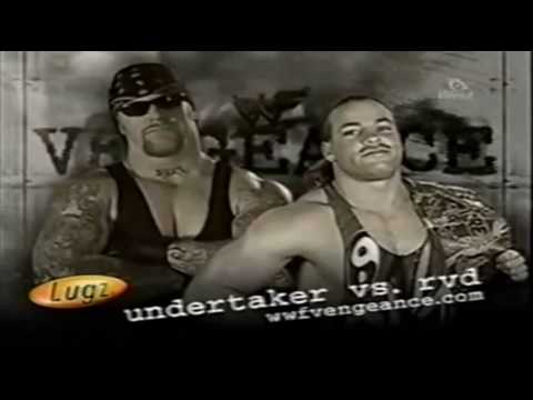 WWF Vengeance 2001 Matchcard