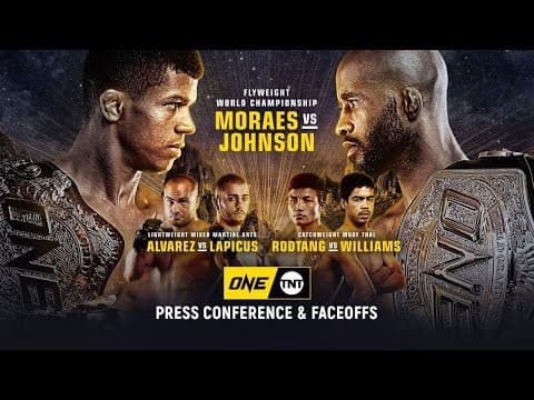 ONE On TNT I Press Conference & Faceoffs