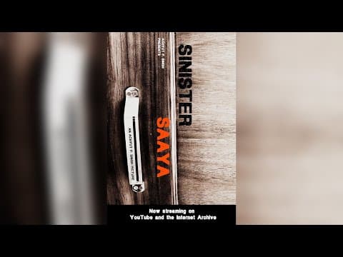 Sinister Saaya | Short Found Footage Horror Film