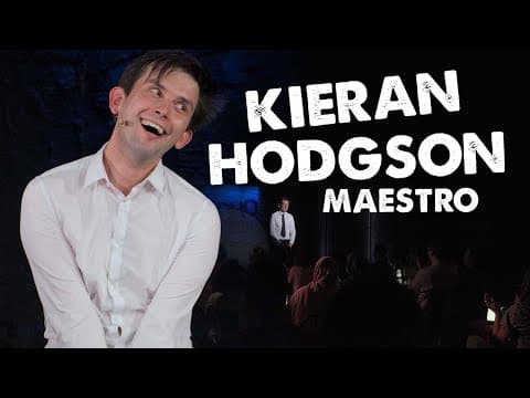 Kieran Hodgson's stand-up Sprechgesang