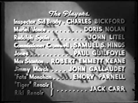 ONE HOUR TO LIVE 1939 60 Minutes John Litel Charles Bickford MYSTERY