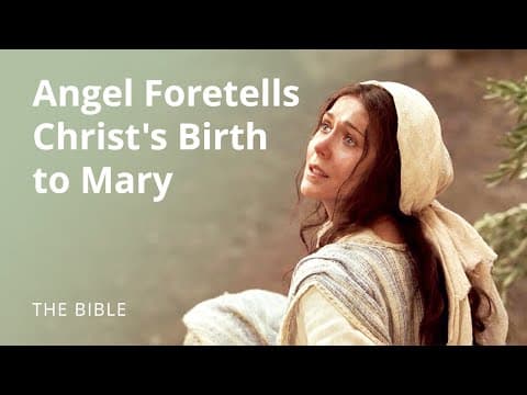 Luke 1 | "An Angel Foretells Christ's Birth to Mary"