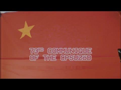 73rd Communique of the CPSUZOeD