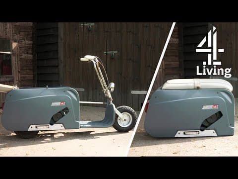 A Suitcase Transforms Into a Motorcycle! | Find It, Fix It, Drive It
