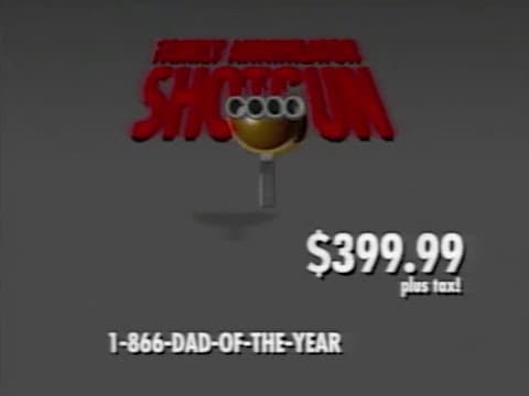 Tad Nightingale's "Family Annihilator Shotgun" Advertisement ('97)