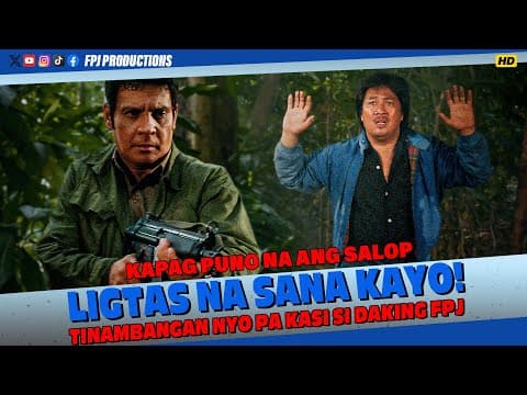 Ligtas na sana kayo! Si FPJ pa talaga tinambangan nyo! | Kapag Puno na ang Salop | Fernando Poe Jr.