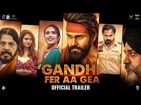 Gandhi Fer Aa Gea : Official Trailer | Aarya Babbar | Neha Malik | Veer Sahu Sunakshi | VS Records