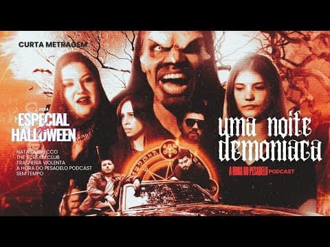 Especial de Halloween 2024 | A Hora do Pesadelo & @natgrecco & @TrasheiraViolenta | Curta de Terror