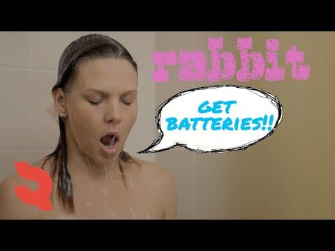 Rabbit - Get batteries!! - short film
