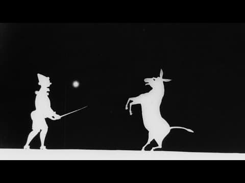 The Clown and His Donkey (1910) | BFI National Archive