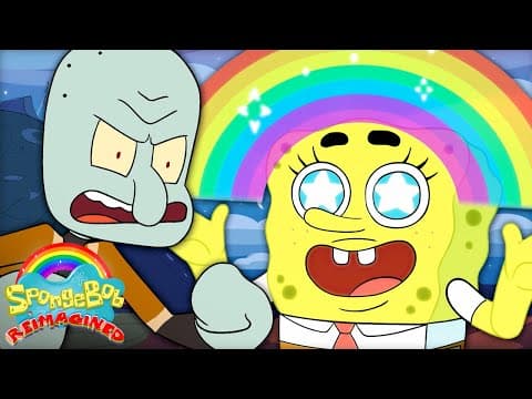 If SpongeBob Was a Sci-Fi Adventure Series! 📦 | "Idiot Box" | SpongeBob: Reimagined