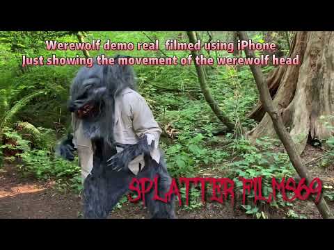 Werewolf test reels for new movie