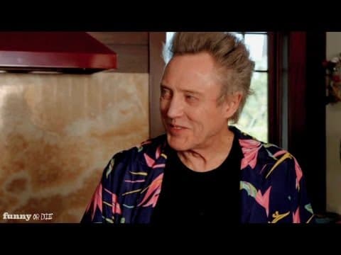 Cooking with Christopher Walken
