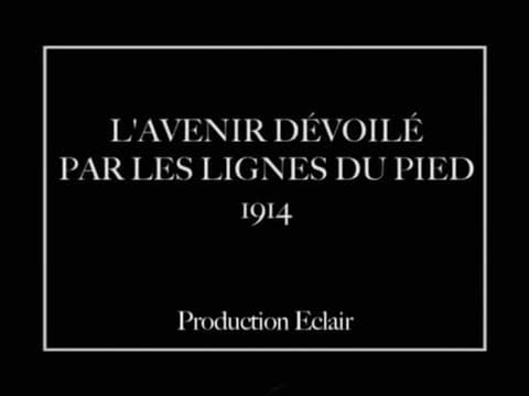 L'avenir dévoilé par les lignes de pieds (1914)