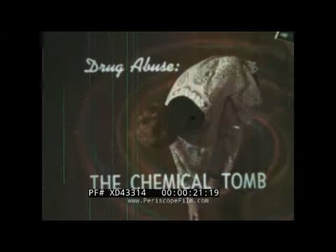 “ DRUG ABUSE: THE CHEMICAL TOMB ” 1969 TEEN ORIENTED ANTI-DRUG FILM NARCOTIC ABUSE XD43314
