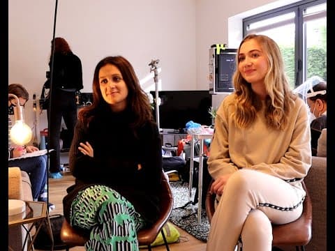 BFI Short Film 'True Colours' - Amy-Leigh Hickman & Tilly Keeper - Behind The Scenes
