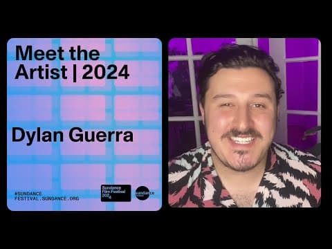 Dylan Guerra on "Didn't Think I'd See You Here"