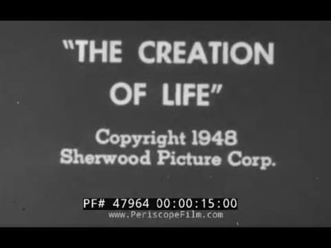 “THE CREATION OF LIFE” 1948 EDUCATIONAL FILM PREGNANCY, FETAL GROWTH, BIRTH, BREECH BIRTH 47964