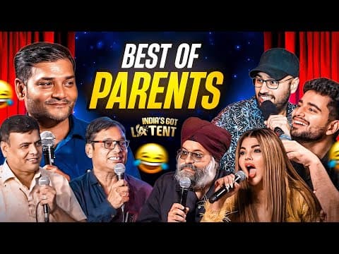 BEST OF PARENTS AT LATENT | India's Got Latent