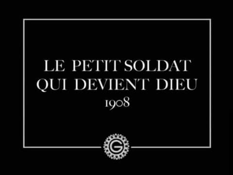 Le petit soldat qui devient Dieu (Emile Cohl, 1908)