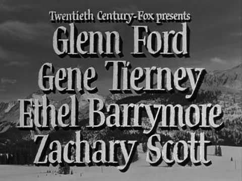 The Secret of Convict Lake, 1951. Opening Credits