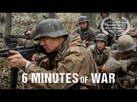SIX MINUTES OF WAR (WW2 Short Film) German side [4K]