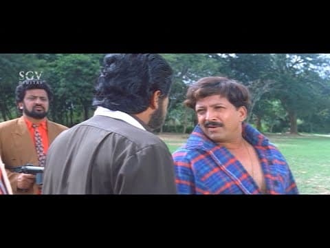 Dr.Vishnuvardhan Aggressive Reply to Suleman | Hello Daddy Kannada Movie Outstanding Scene