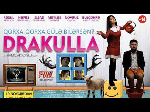 DRAKULLA - rəsmi treyler (official trailer) / Rəsul Abbasov & Nəfəs Məmmədli / qorxu komediya filmi