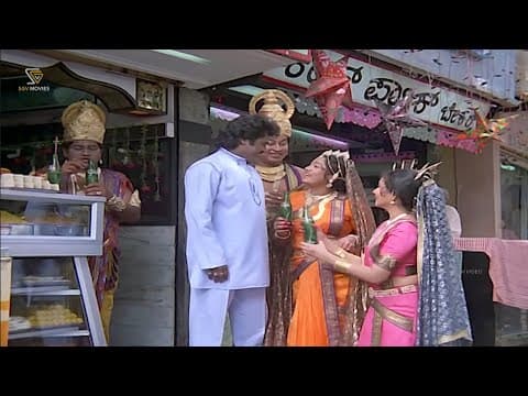 ನಿಮಗ್ ಹಾಕುದ್ ಮೇಲೆ ಅವಳಿಗೆ ಬಿಡ್ತೀನಾ | Jaggesh Comedy | Indrana Gedda Narendra Kannada Movie Part 05