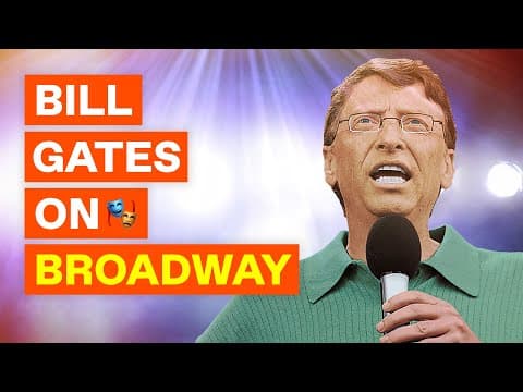Bill Gates Takes to Broadway to Promote Windows for Workgroups