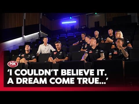 Magpies stars re-live the closing scenes of their epic Grand Final victory | Fox Footy